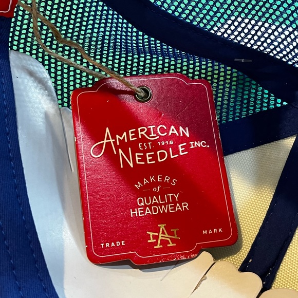 NEW American Needle Sinclair USA American Flag Cotton/Mesh Baseball Hat - Picture 7 of 9